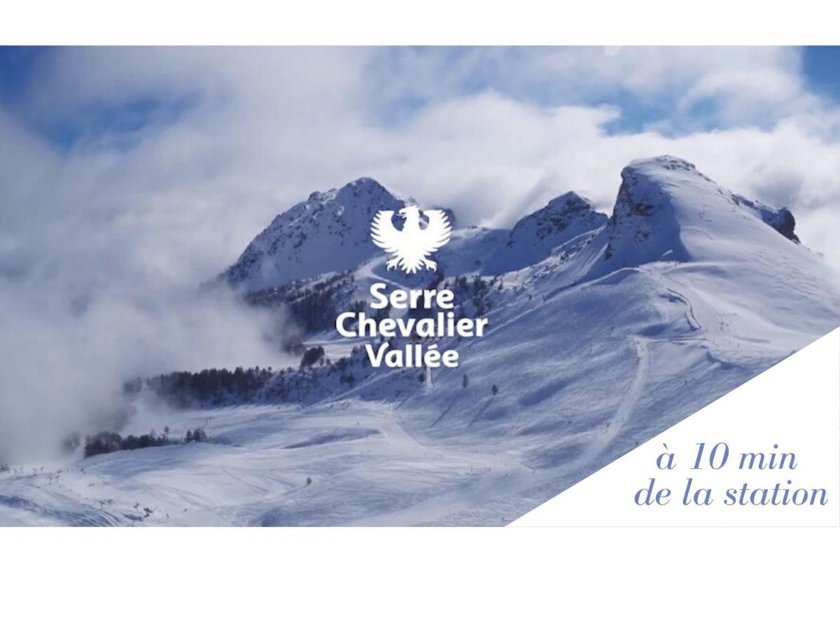 La Galleanne Studio Agreable Et Chaleureux Briancon  Exterior photo